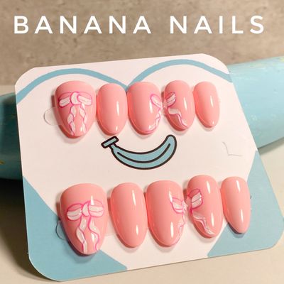 Pink Almond Ribbon