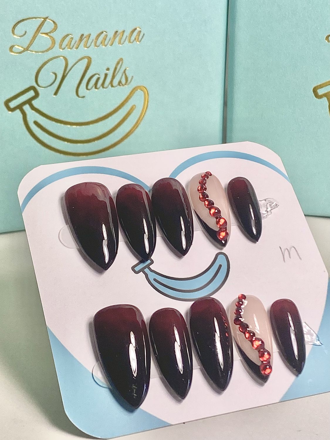 Dark Red Almond S