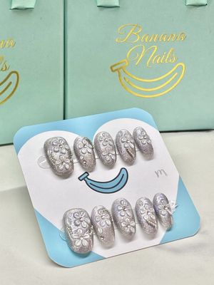 Sliver Flower Oval