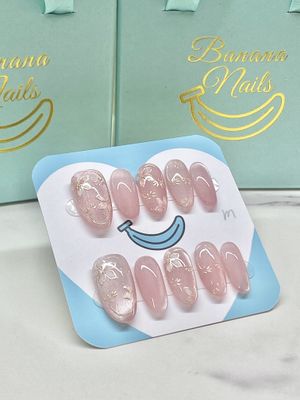 Pink Flower Oval