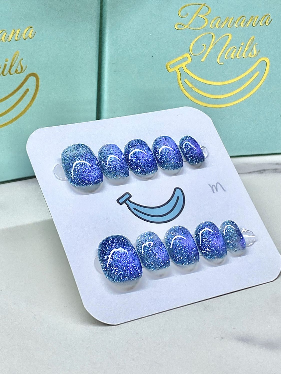Staring Blue Squoval