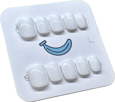 White Squoval