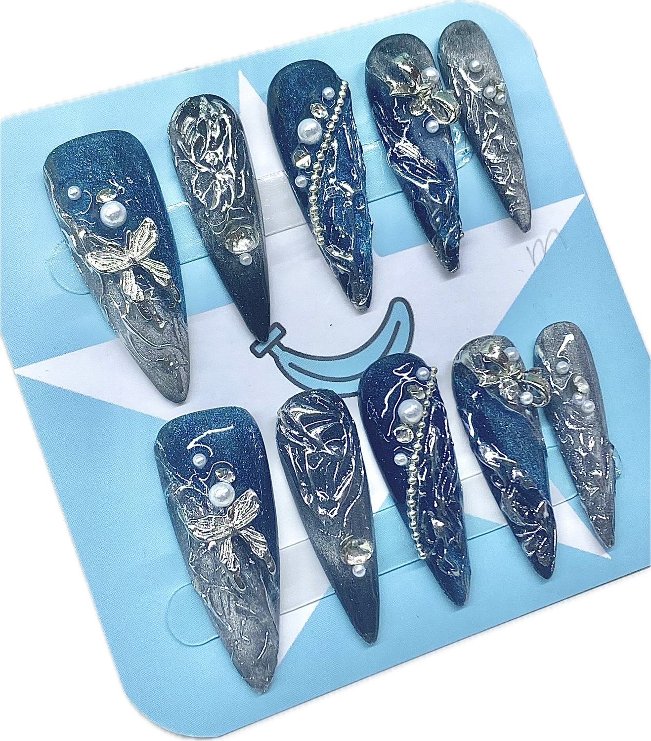 Blue Gothic Almond