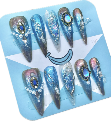 Shiny Blue Almond