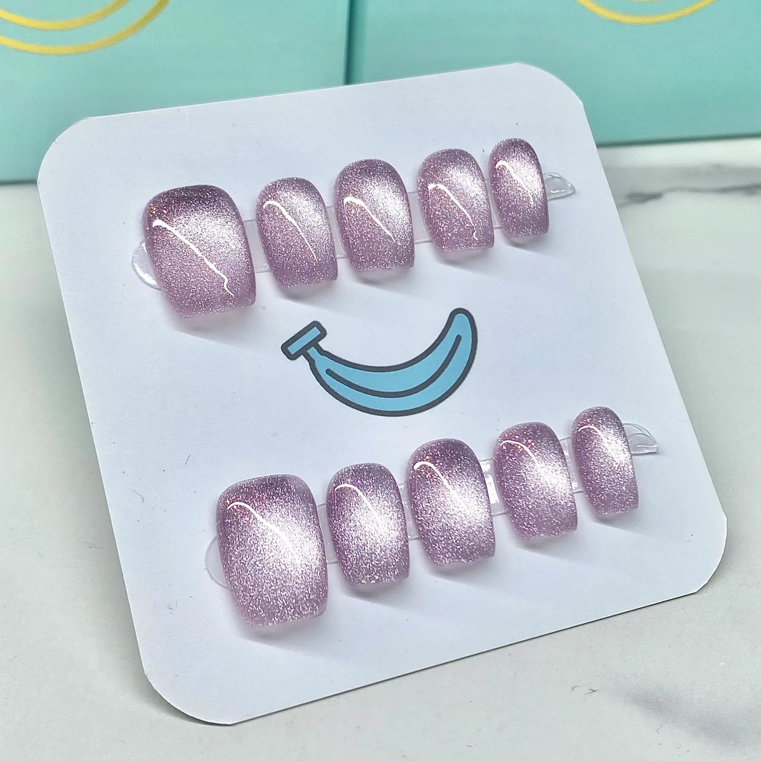 Pinky Cat Eye Squoval