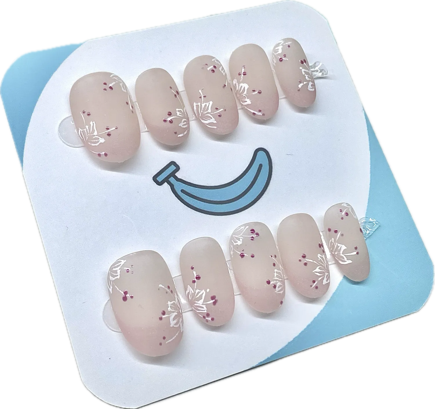 Natural Floral Oval