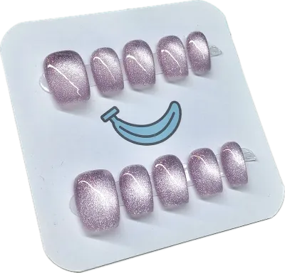 Pinky Cat Eye Squoval