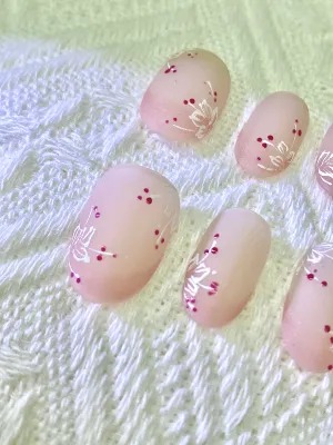 Natural Floral Oval