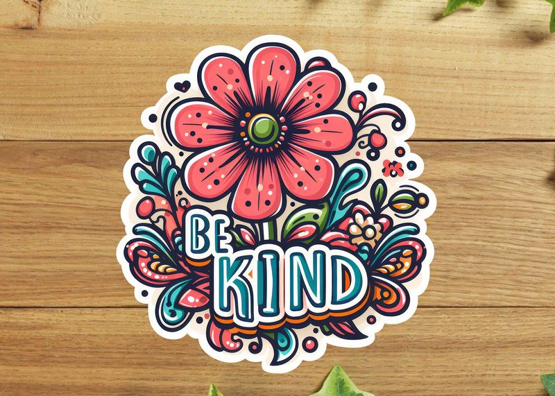 Be Kind Pink Daisy