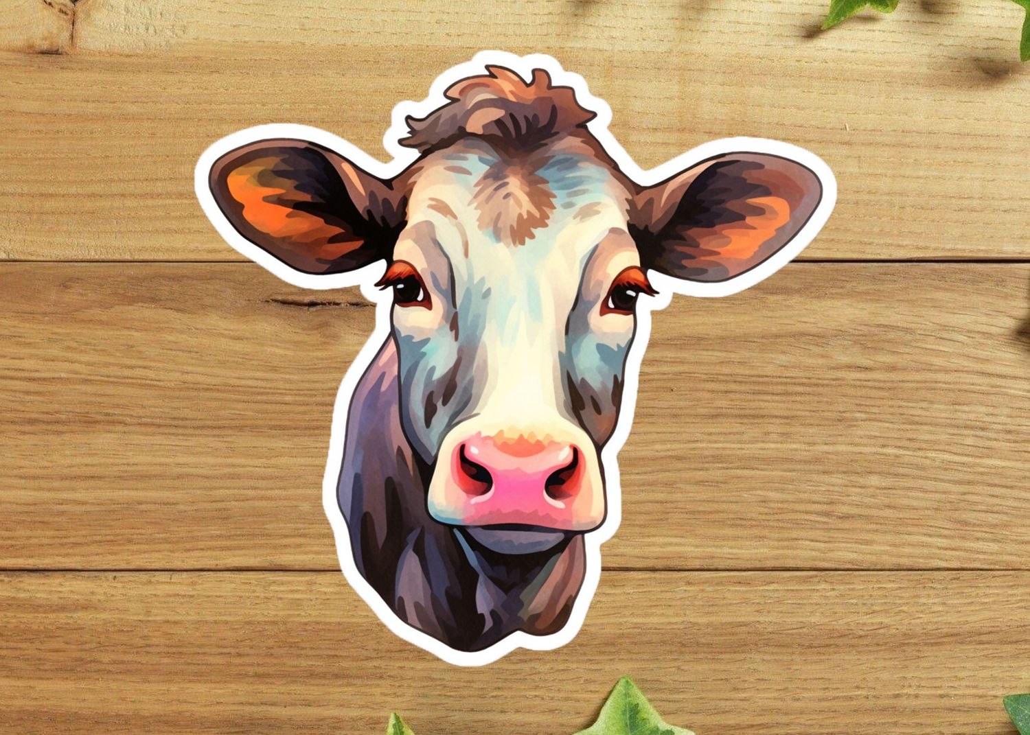 Cow Sticker