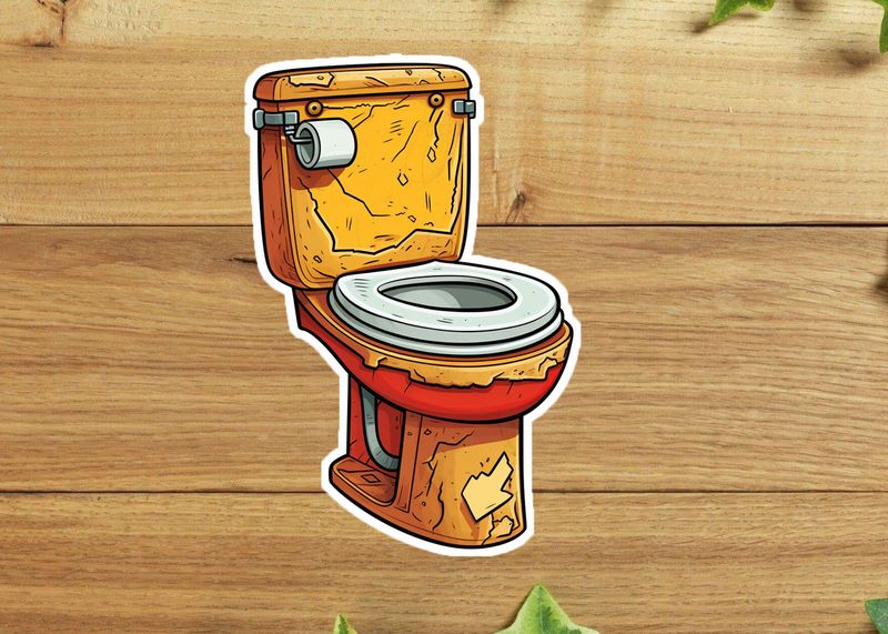 Toilet Sticker