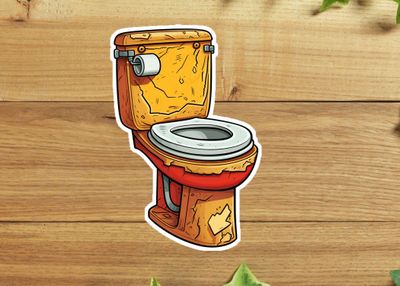 Toilet Sticker