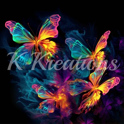 Neon Butterfly