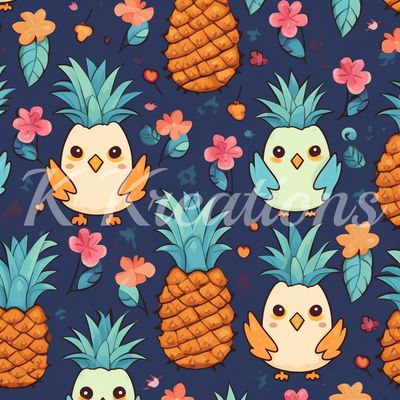 Parrots and Pineapples