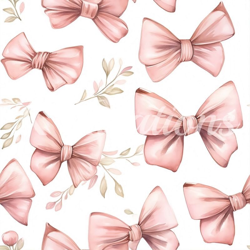 Soft Pink Bows