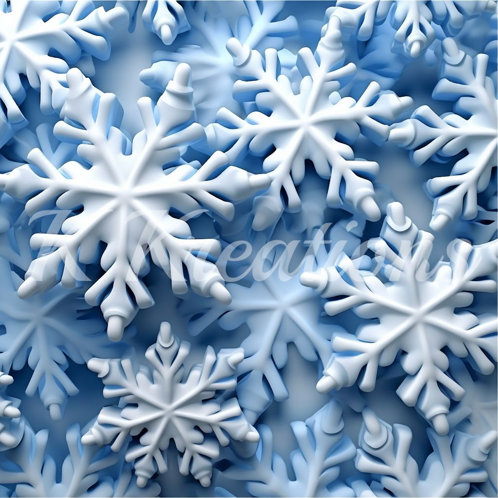 3D Snowflakes