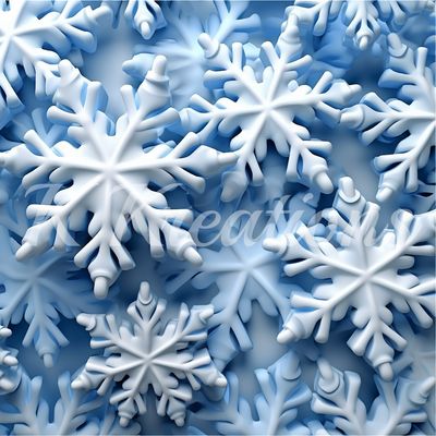 3D Snowflakes
