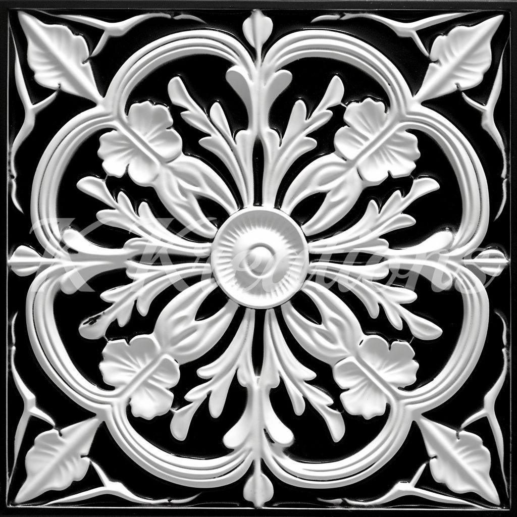 Black and White Tile