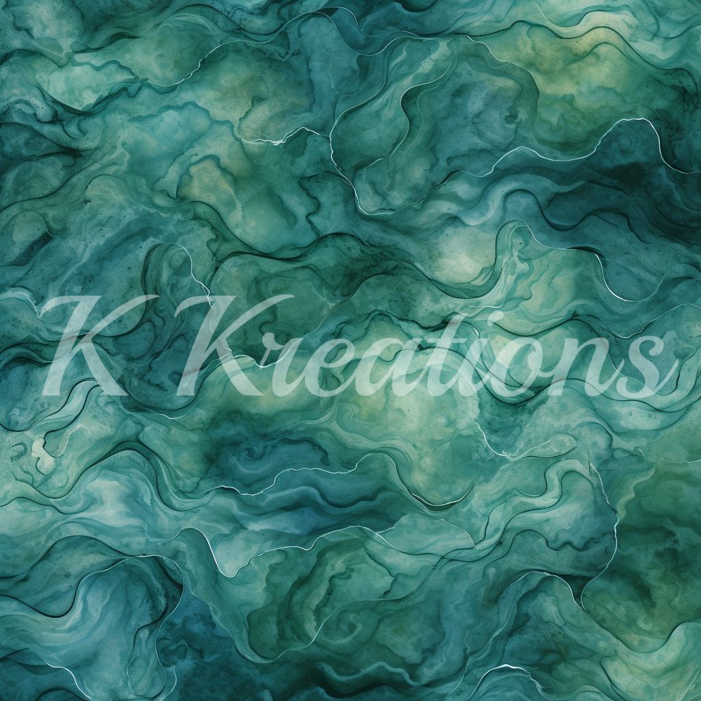 Teal Watercolor