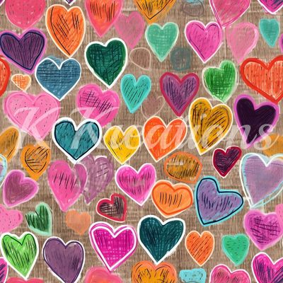 Colorful Hearts