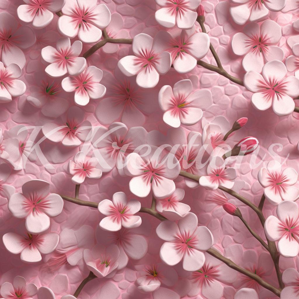 3D Cherry Blossom