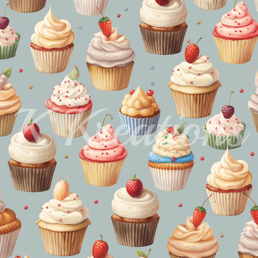 Blue Cupcake