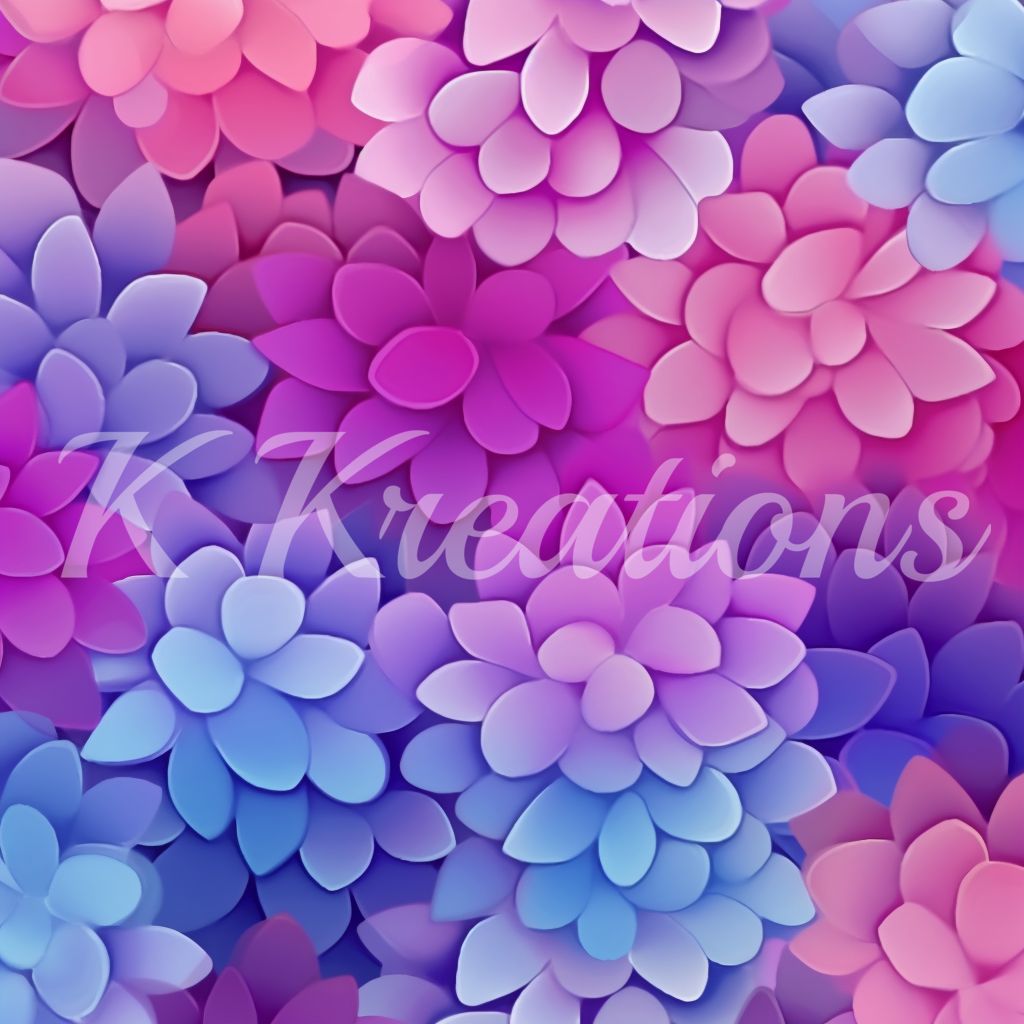 Ombre Flowers