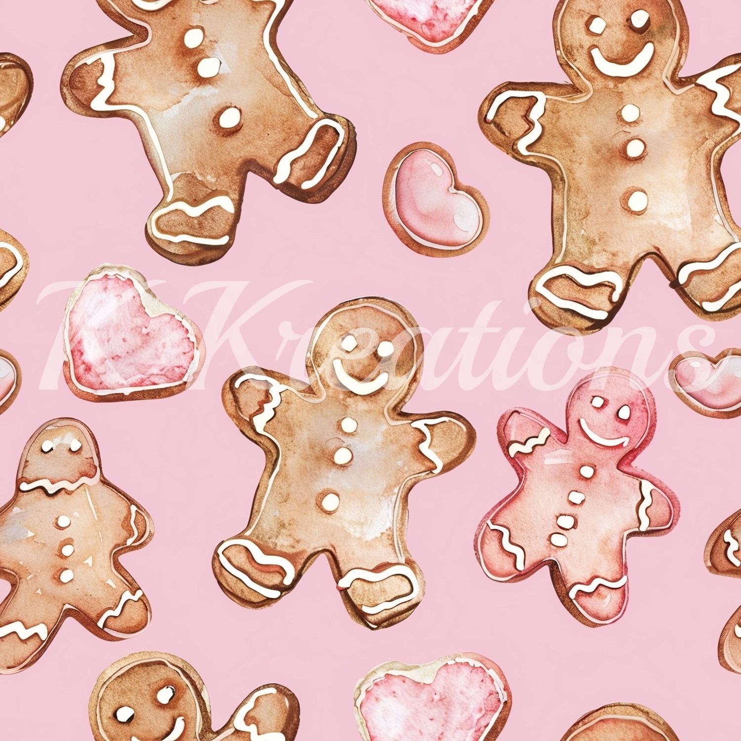 Pink Gingerbread