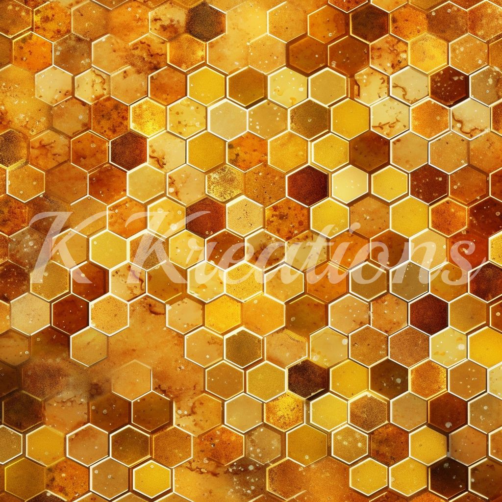 Golden Honey Combs