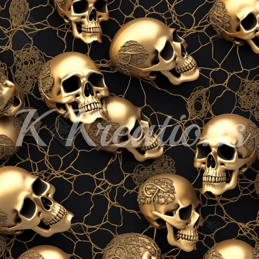 Golden Skulls
