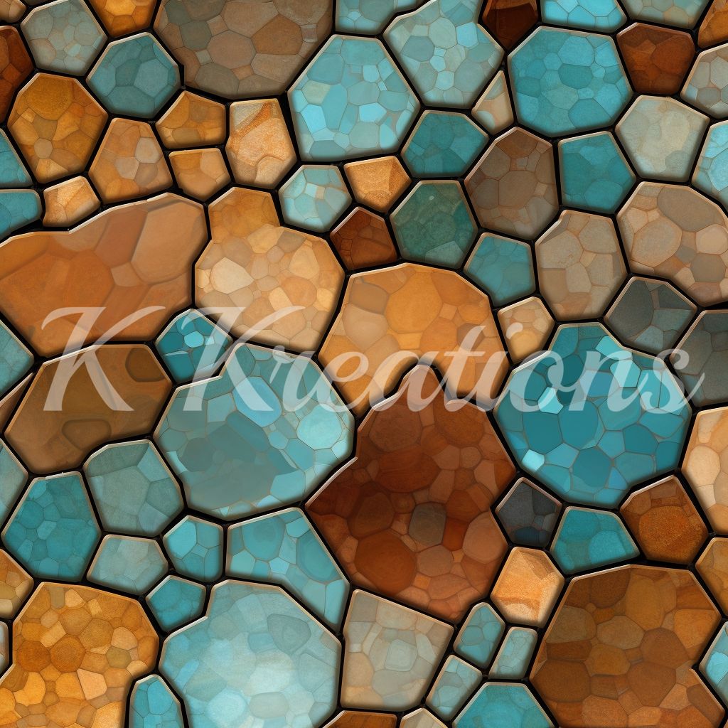 Brown and Blue Texture
