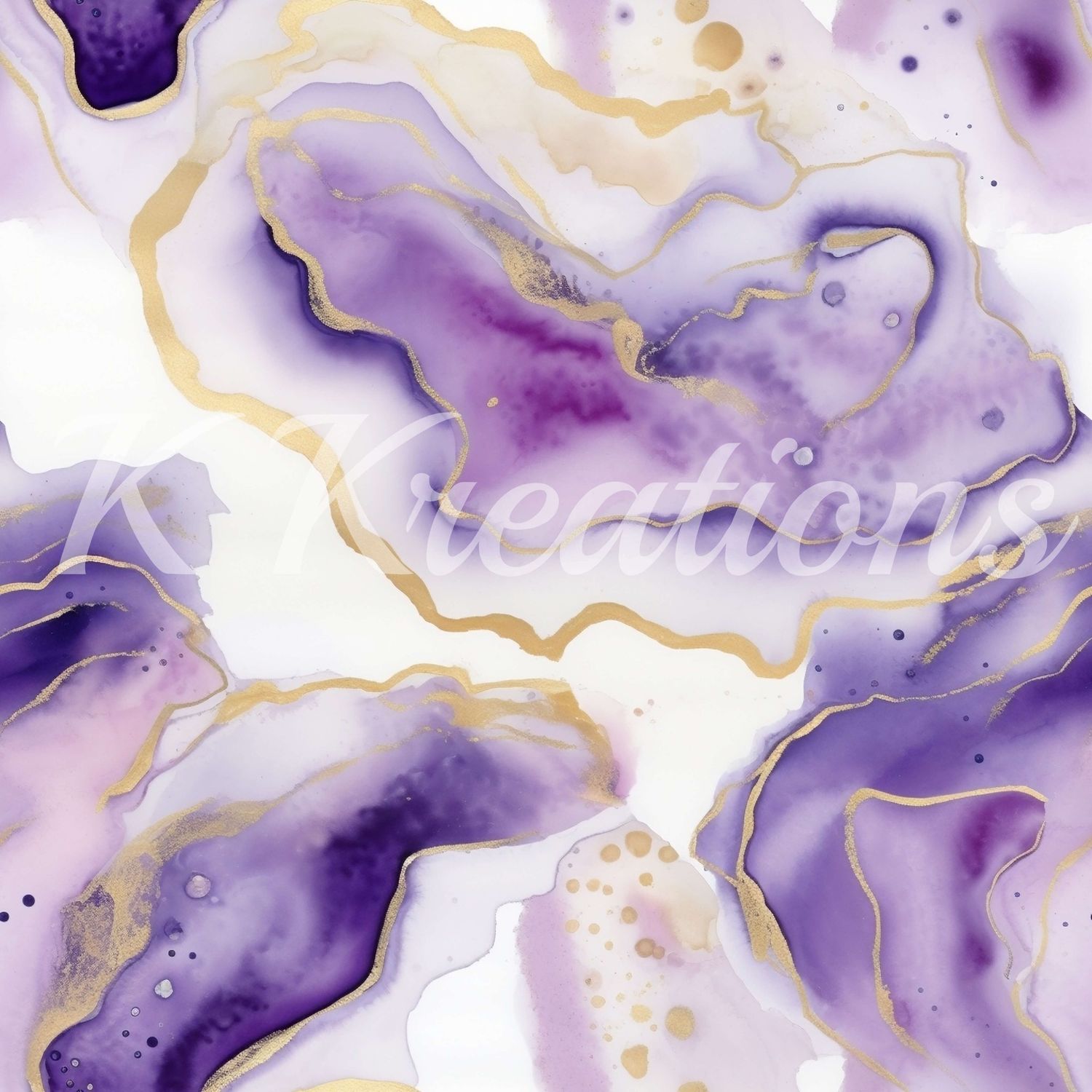 Purple Marble Geode