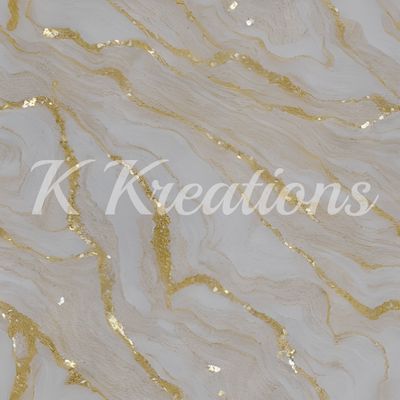 Shimmer Gold and White Marble 2