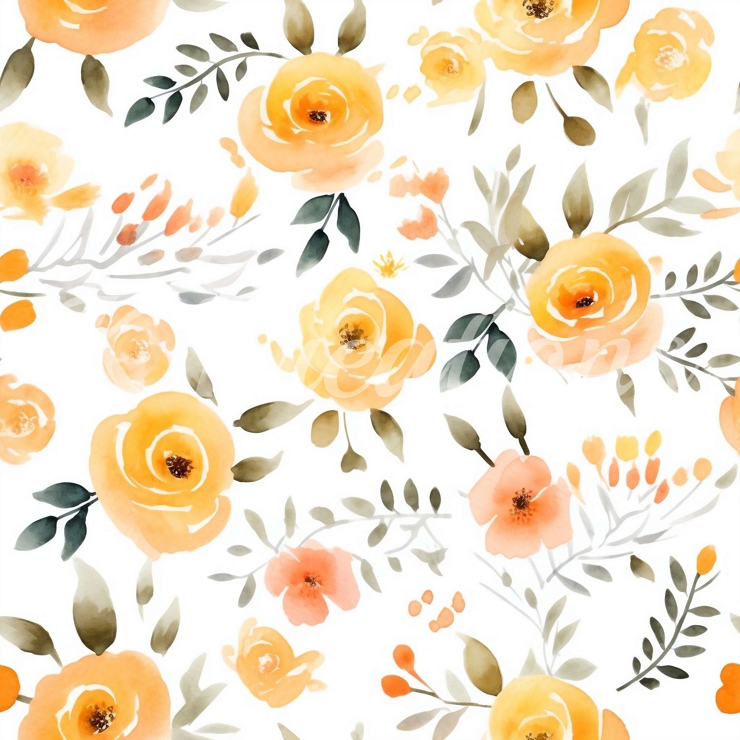 yellow floral
