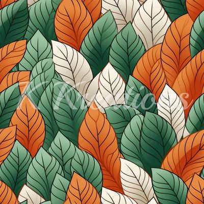 Green and Orange Leaves