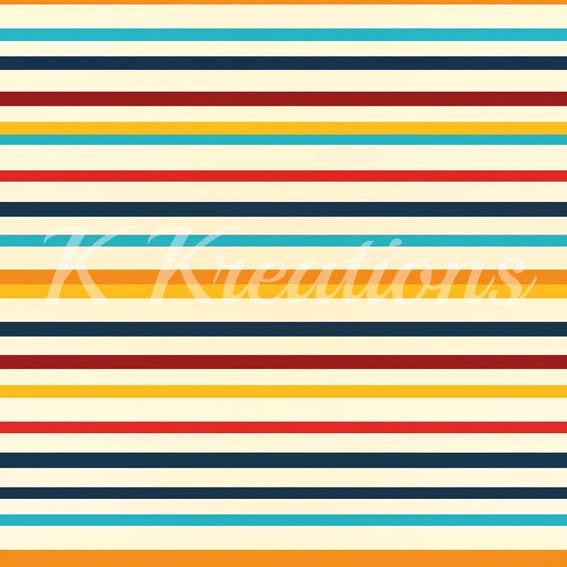 Retro Horizontal Stripes