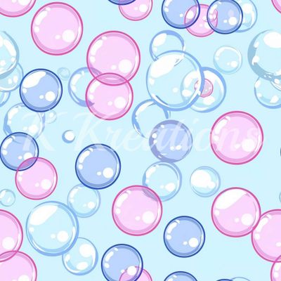 Pink and Purple Bubbles