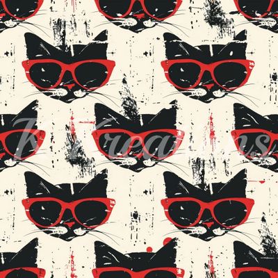 Black Cats in Red Glasses