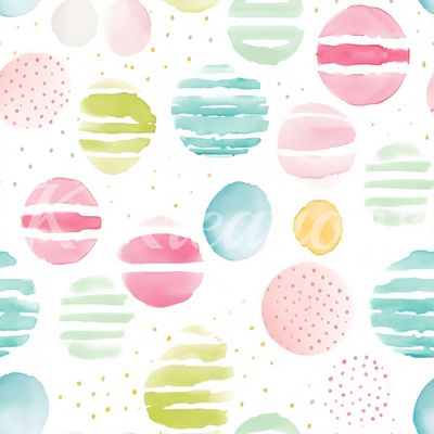 Watercolor Easter Eggs