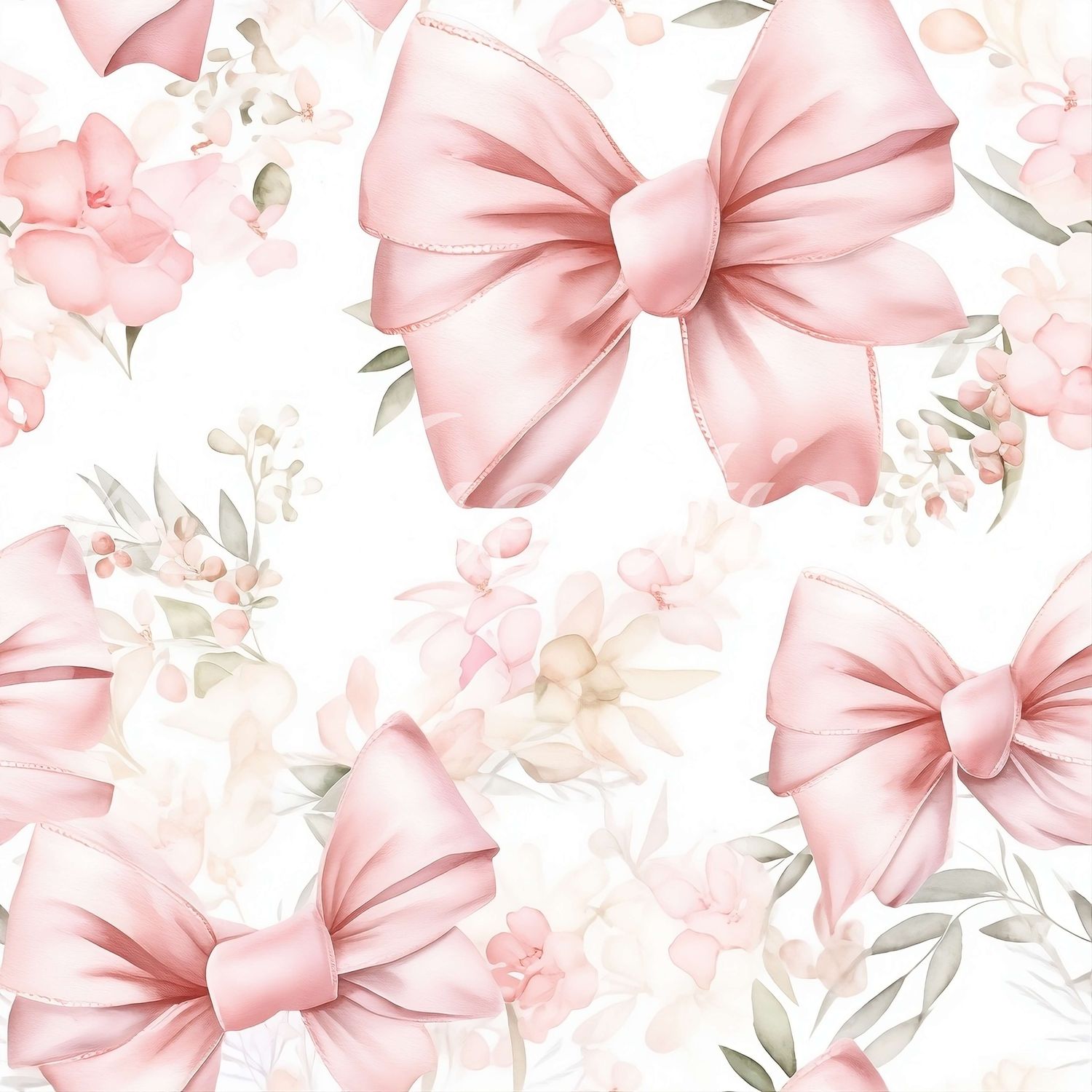 Big Soft Pink Bows