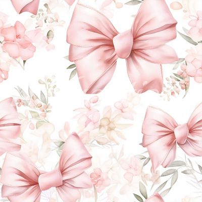 Big Soft Pink Bows