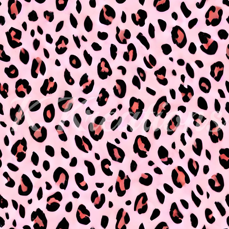Pink Leopard Print