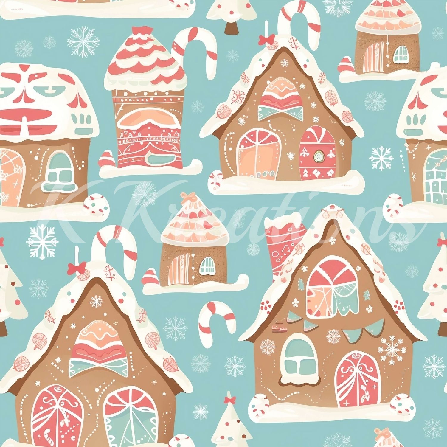 Gingerbread Christmas Village