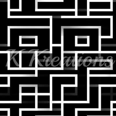 White Geometric Lines