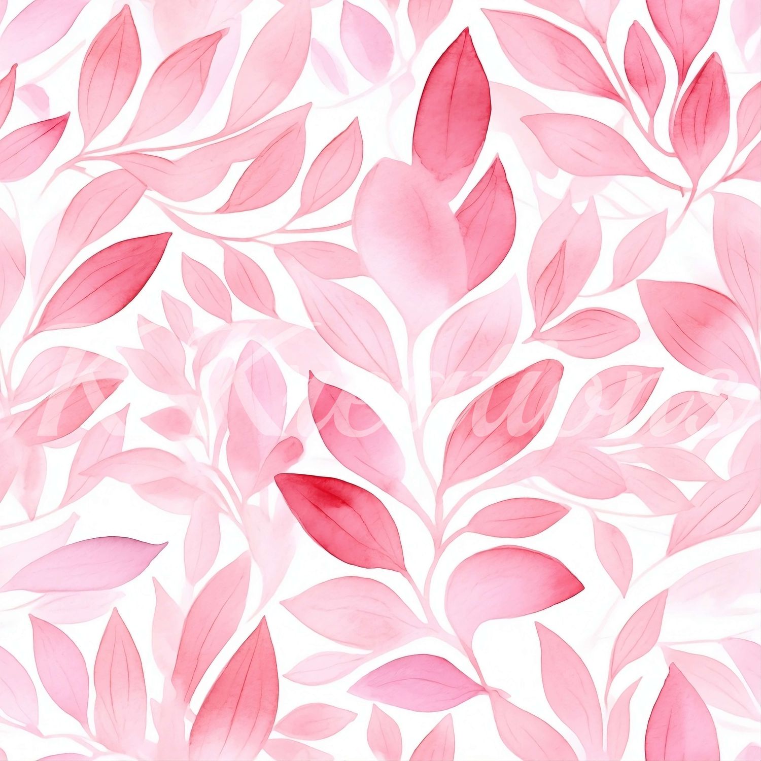 Pink Leaves
