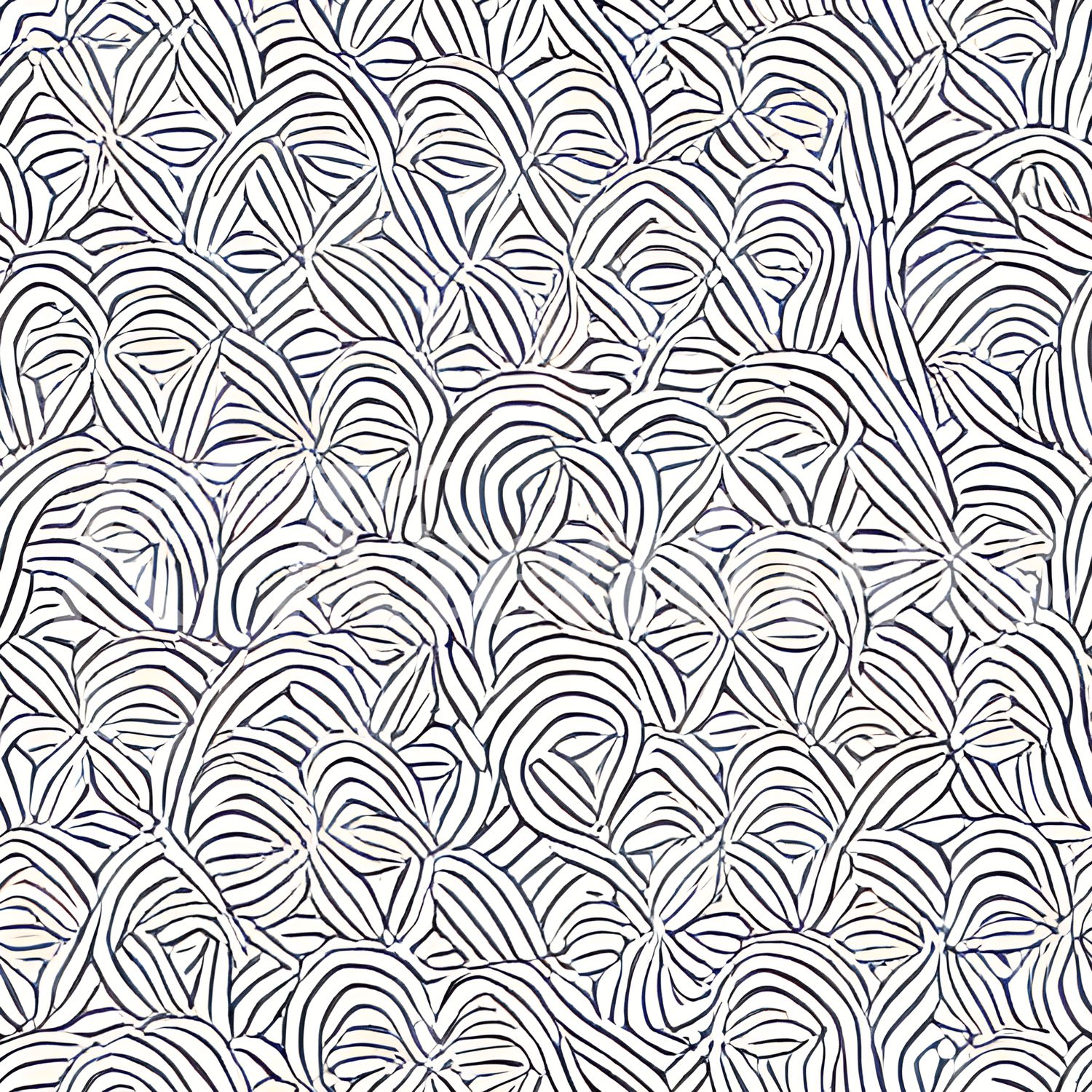 Thin Black Ornamental