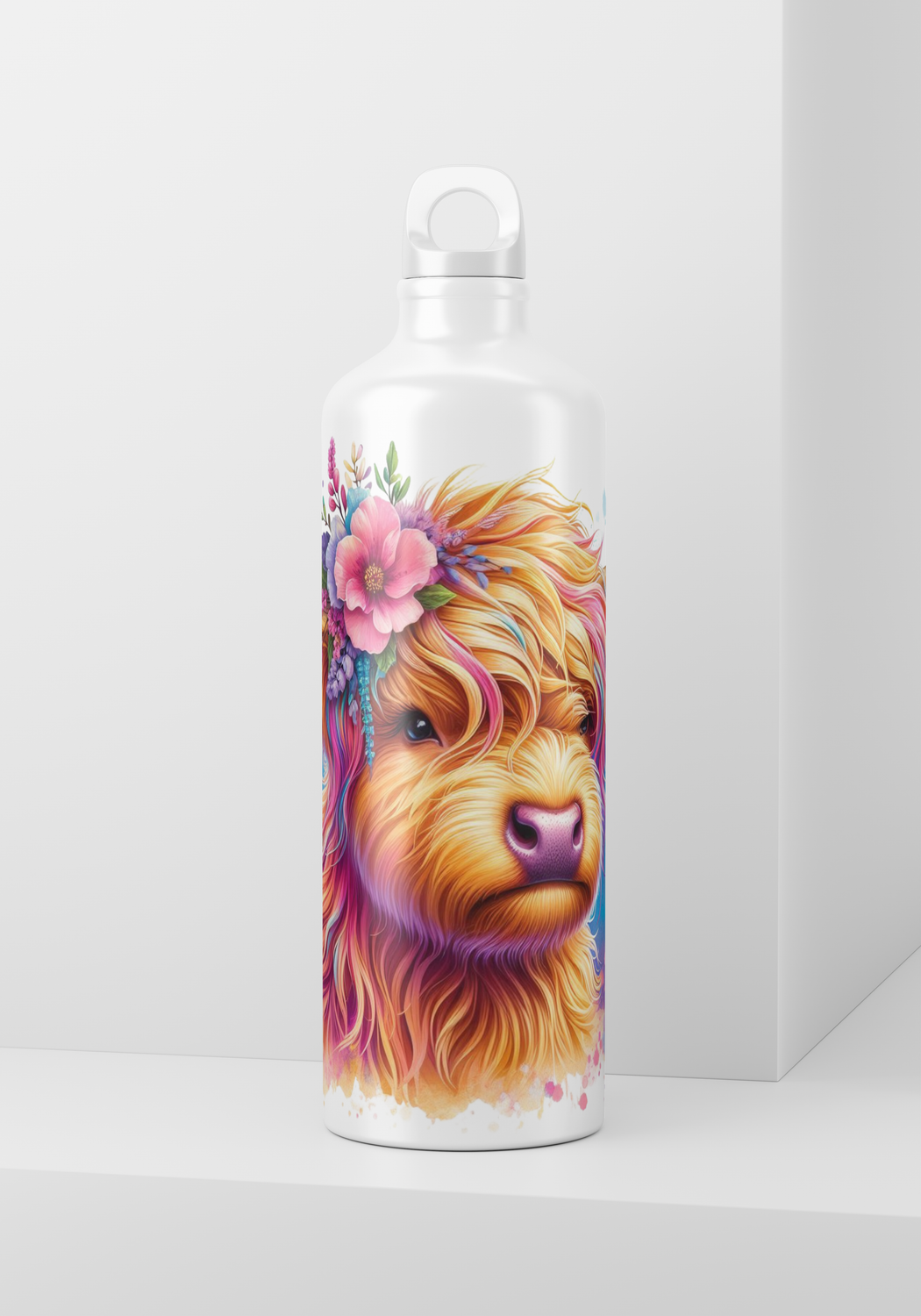 Highland Cow - 20oz Skinny wrap only