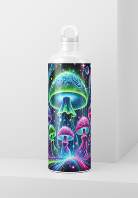Neon colored Mushrooms - 20oz Skinny wrap only