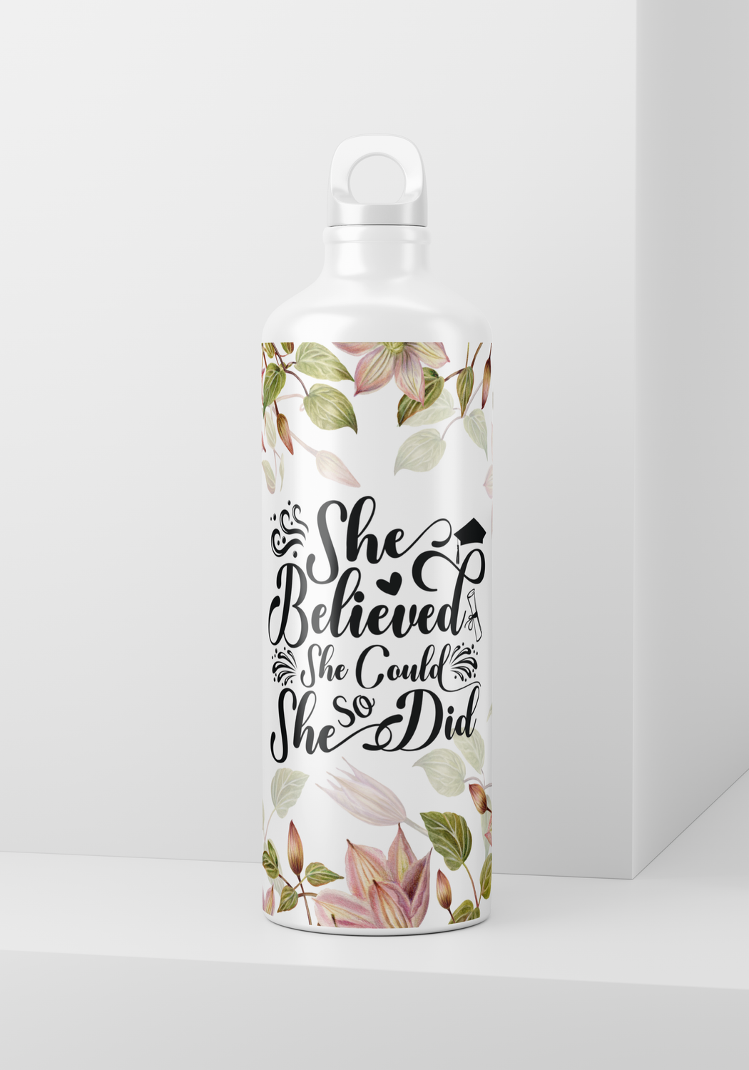 She Believed Graduation - 20oz. Skinny wrap only