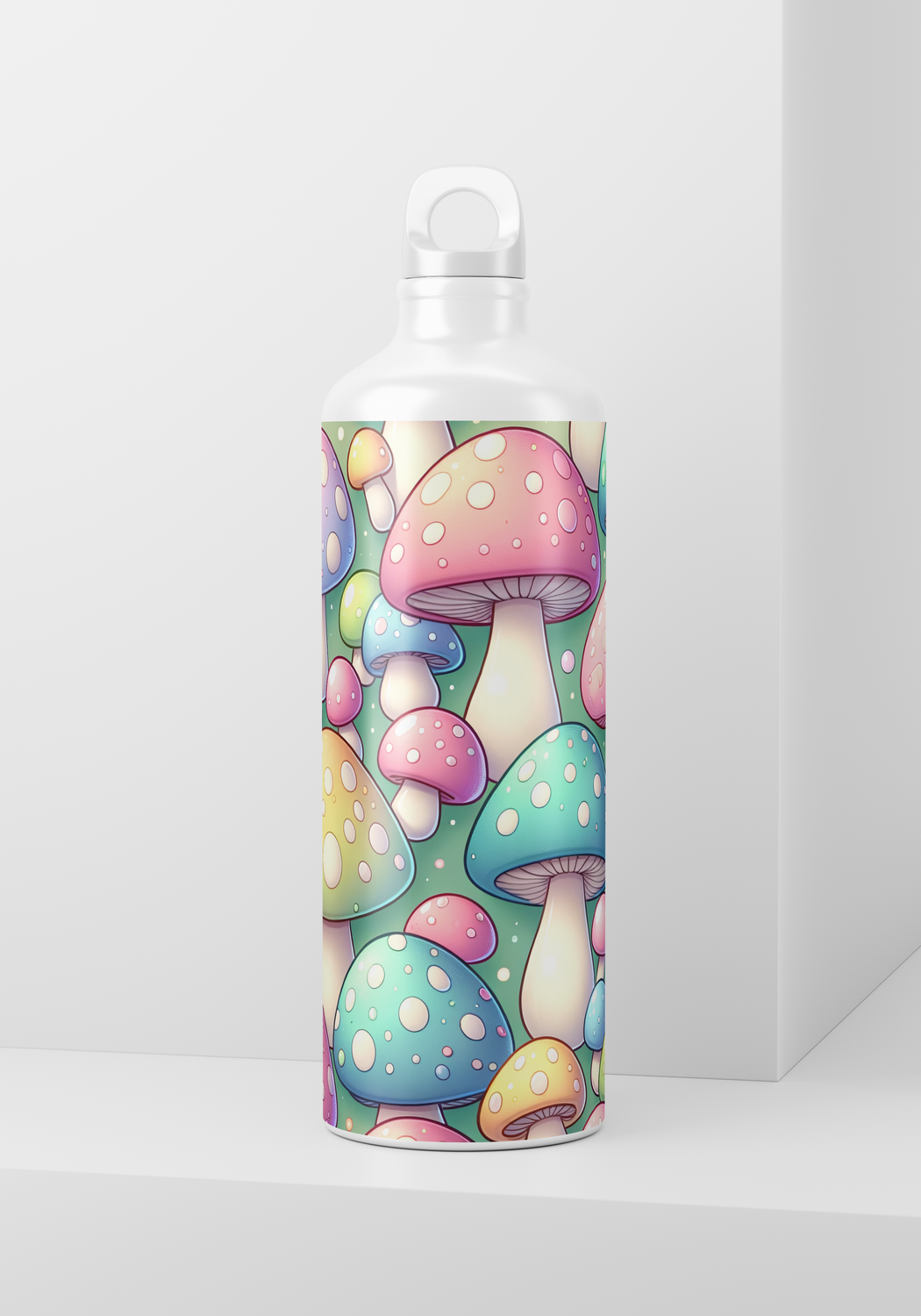 Soft Pastel Mushrooms - 20oz. Skinny wrap only